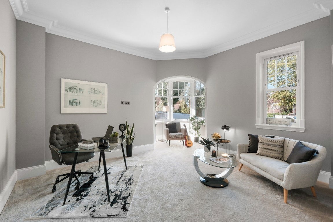 Staged home office by House of Arden