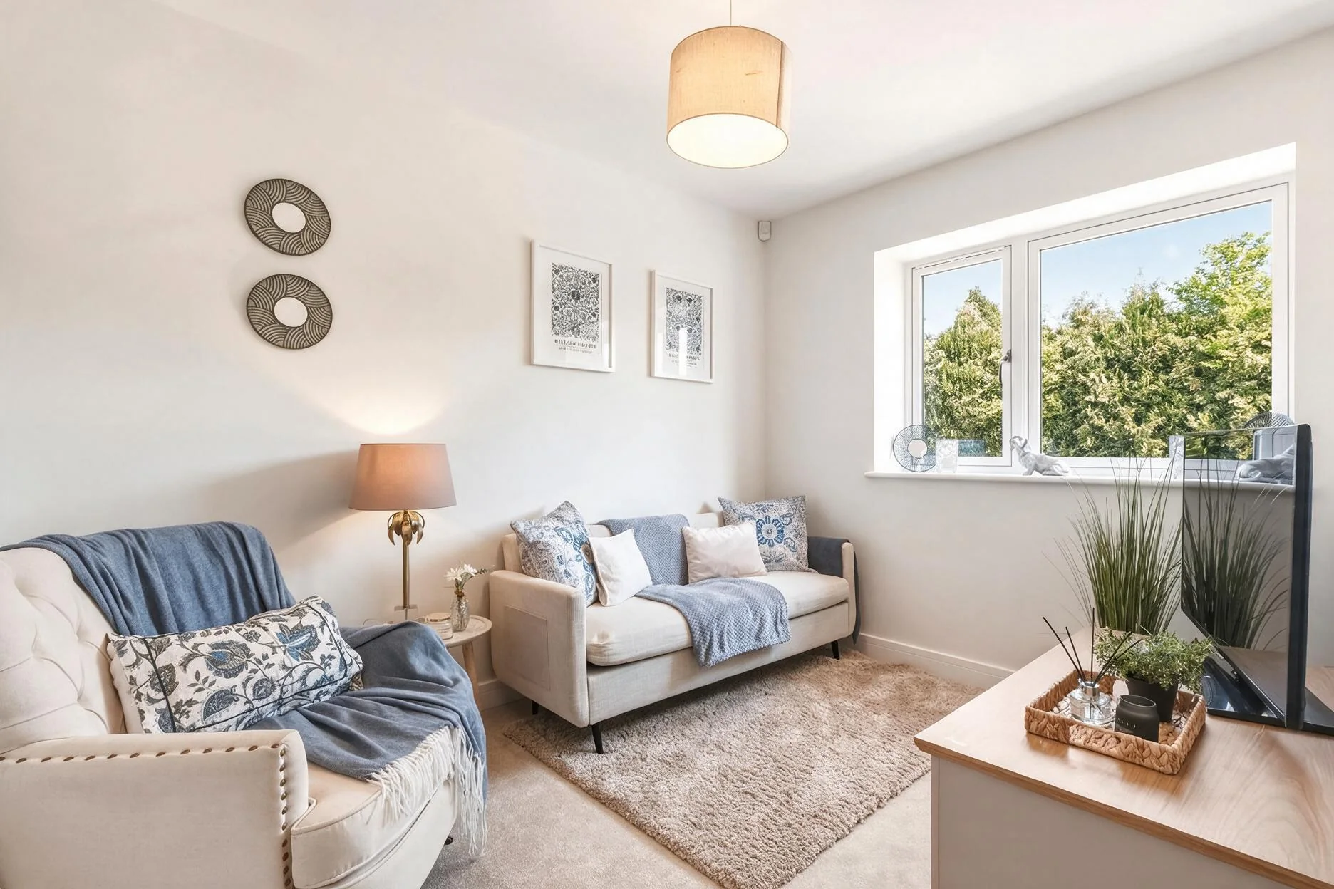 Titton Court sitting room